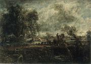 John Constable A Study for The Leaping Horse oil painting